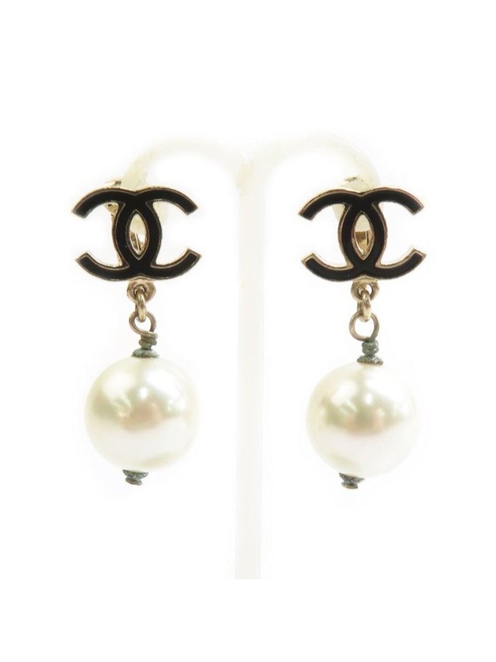 Chanel Earrings CC Logo